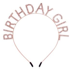 Birthday Girl Headband Tiara for Women & Girls - Happy Birthday Princess Crown